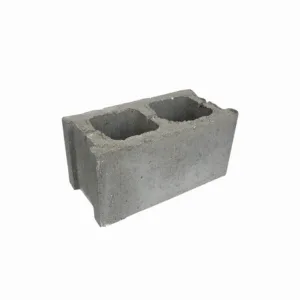 Bloque de concreto #15 liso estructural 14×19×39 cm para muros de construcción.