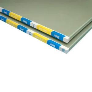 Lámina drywall 1/2 pulgada para muros y cielos rasos en construcción liviana.