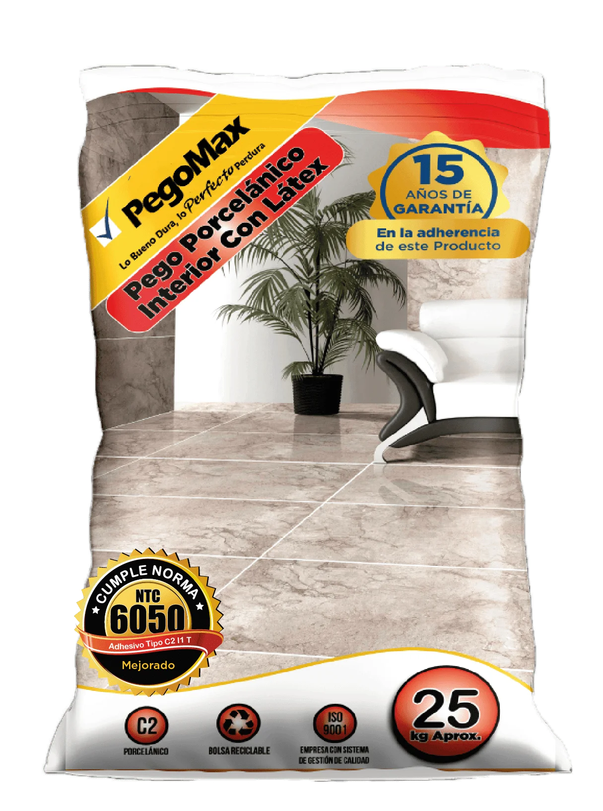 PEGO PORCELÁNICO INTERIOR PARA PORCELANATO