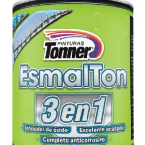 Envase de pintura Esmalton 3 en 1 Tonner brillante
